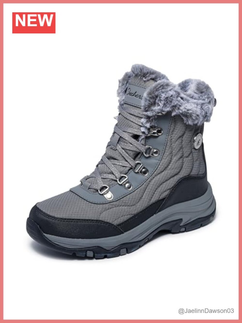 Skechers Trego Stormie Waterproof Hiking Boots Memory Foam